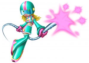 Gastronauts - girl with pipe