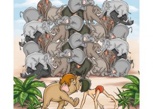 Jungle Book Crash of Elephants
