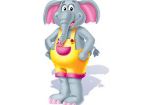 Pom Pom the elephant