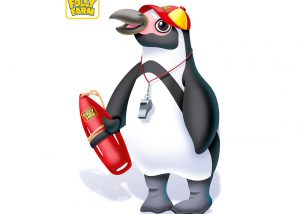 Lifeguard penguin