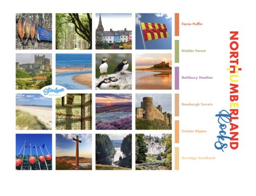 Paint Range – Northumberland Rocks